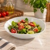 Plato blanco hondo cuadrado 23 cm Plato blanco hondo cuadrado 23 cm