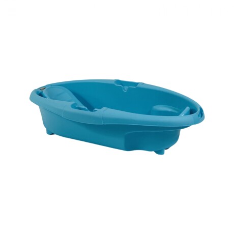 Bañera de bebe con desague modelo Caribe Bebesit - Azul Bañera de bebe con desague modelo Caribe Bebesit - Azul