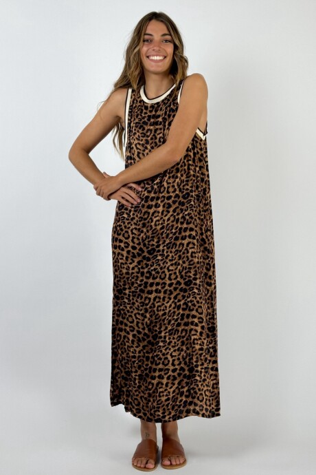 VESTIDO AMARA Marron