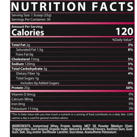 Suplemento Isofit Whey Protein Isolate 2Lb Universo Binario FRUTILLA