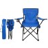 Silla Plegable De Camping Con Portavasos Exteriores Funda Variante Color Azul