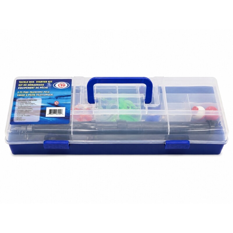 Kit de Pesca Infantil con Caña Telescópica, Reel, Caja y Accesorios Kit de Pesca Infantil con Caña Telescópica, Reel, Caja y Accesorios