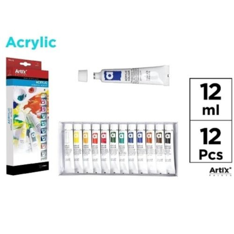 Pintura Acrilica Artix x12 Pintura Acrilica Artix X12
