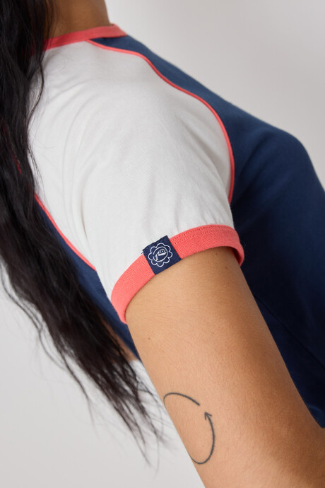 T-SHIRT UTARA RUSTY Azul Marino