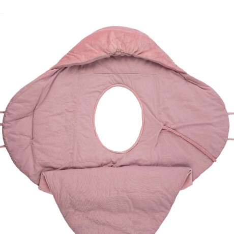 Sobre cobertor manta Arrullo rosa