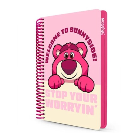 Cuaderno Mooving Carta 96 hojas Licencias Lotso Nº2