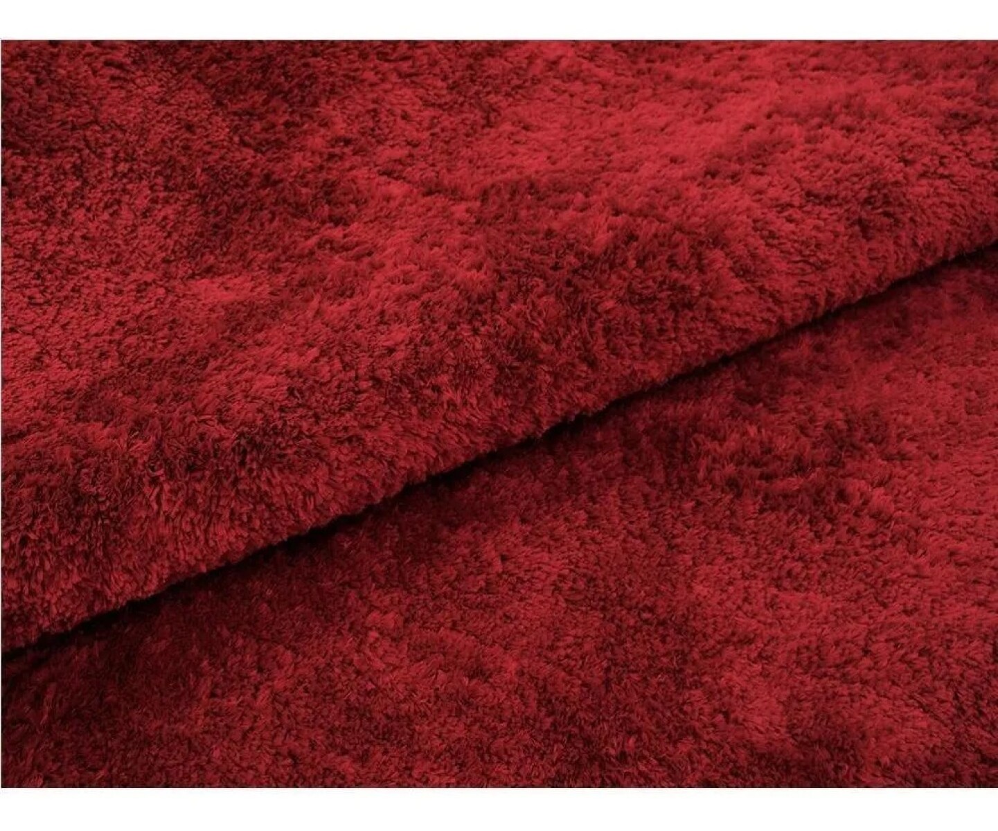 ALFOMBRA FOFFO - 1.50 X 2.00mts - Color roja - PELO CORTO. 