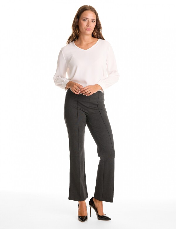 Pantalon Recto GRIS OSCURO
