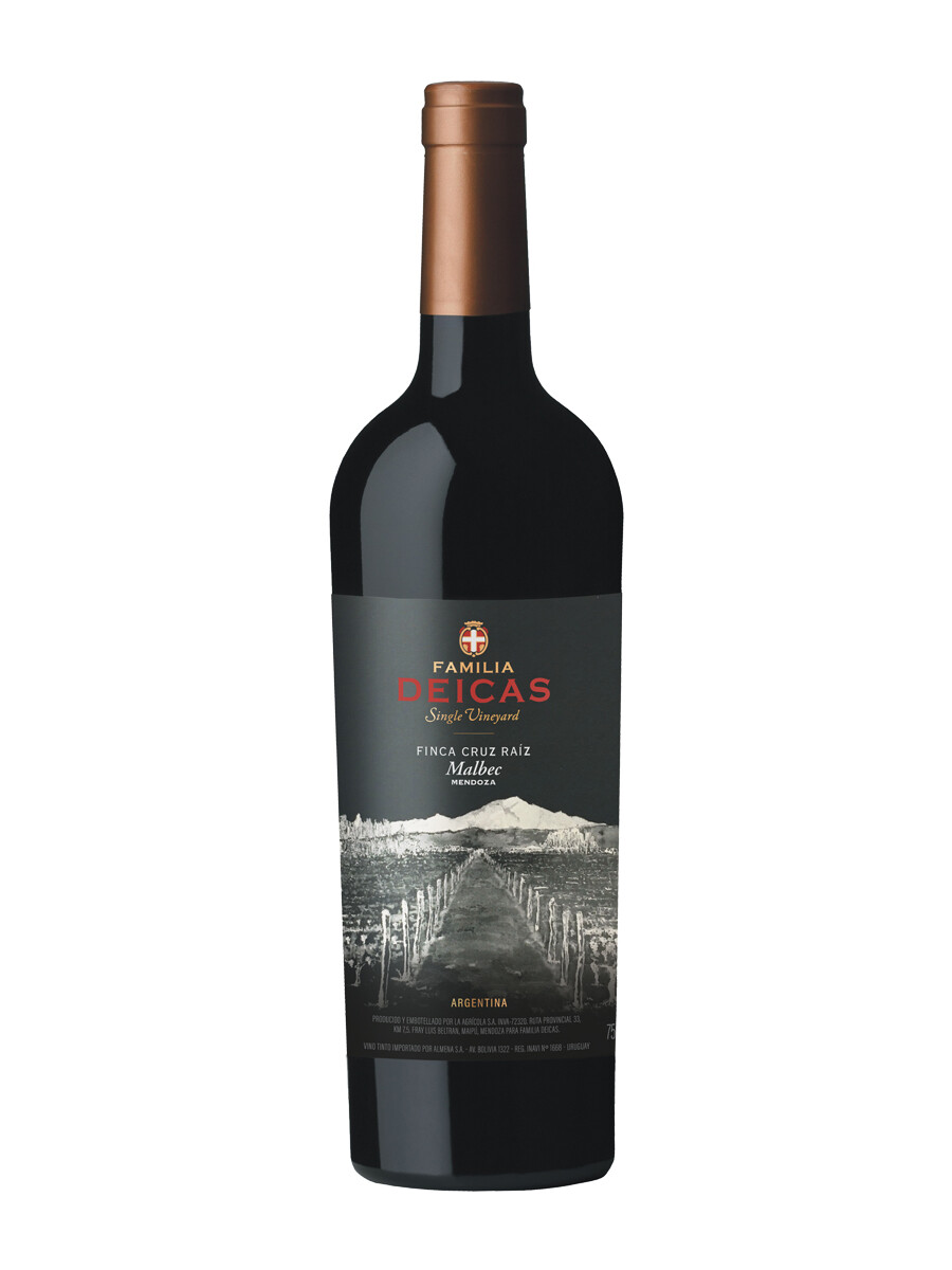 Vino Familia Deicas Single Vineyard Cruz Raiz Malbec 750 ml Vino Familia Deicas Single Vineyard Cruz Raiz Malbec 750 ml