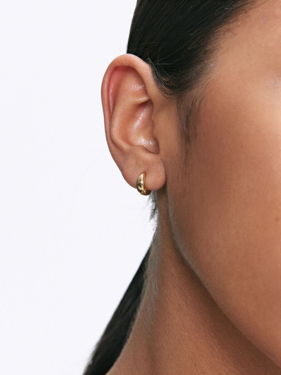 Pendientes De Plata 925 dorado