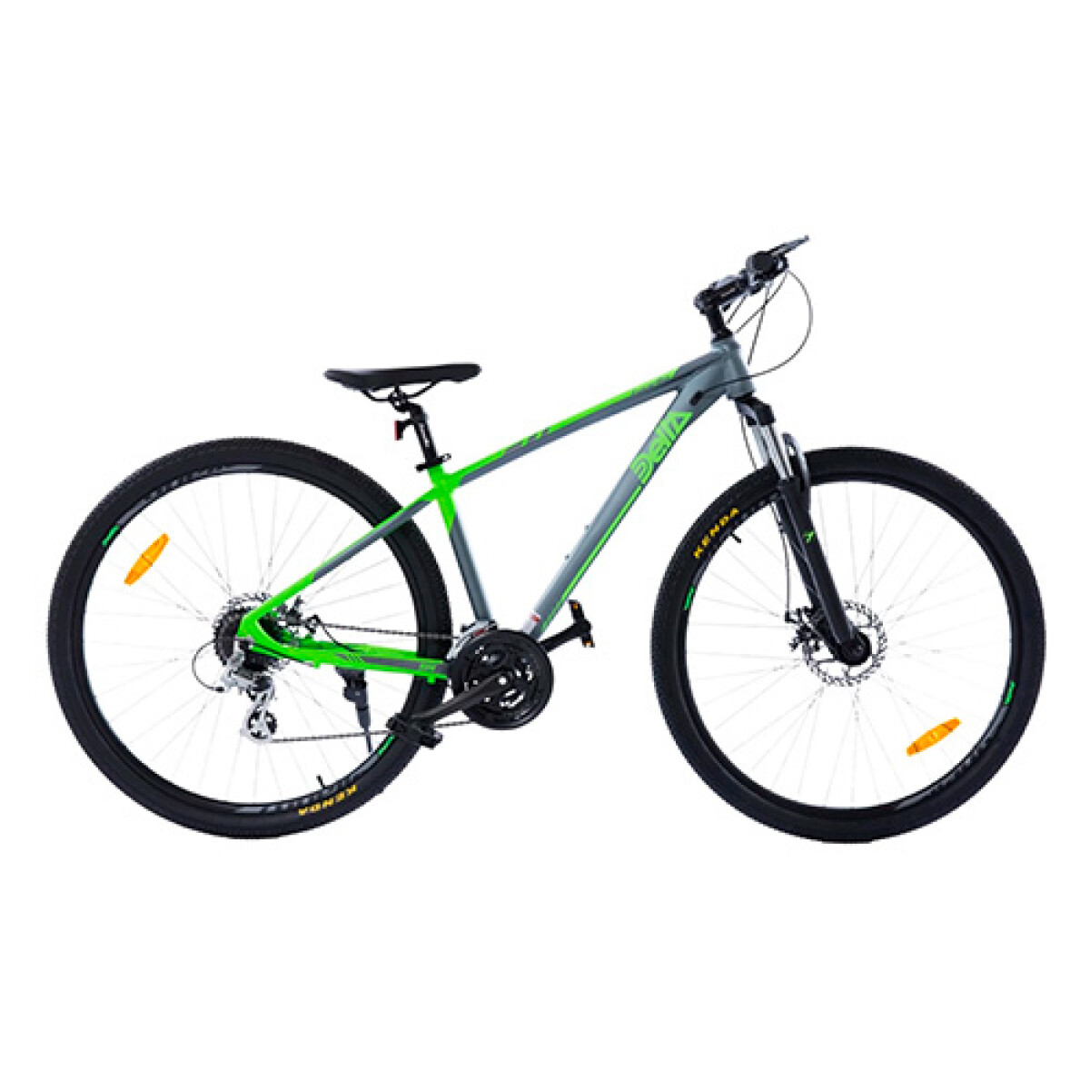 Bicicleta Zanella Delta S2.40T (S) Rodado 29" - GRIS-VERDE 