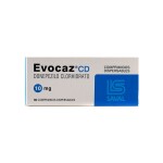 EVOCAZ CD 10 MG. CJ X 30 COMP. DISPERSAB única