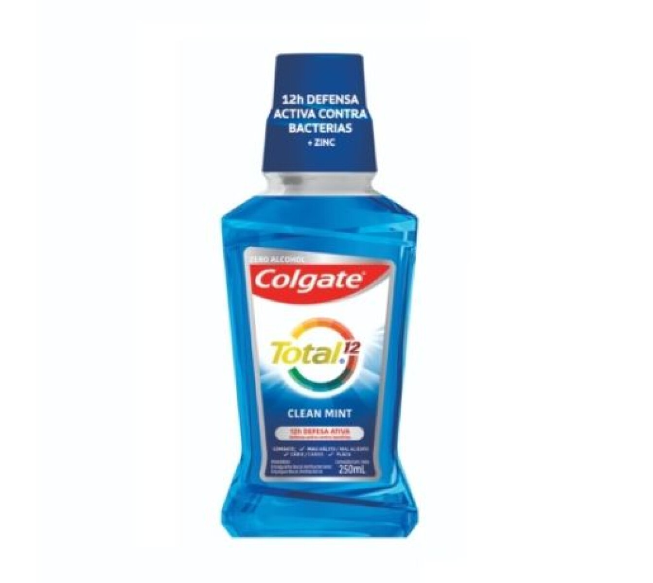 Colgate Enjuague Bucal Total 12 Clean Mint 250ml – Protección Completa y Frescura 