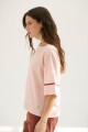 BLUSA LINO ATAR ROSA