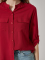 Camisa Kandalora Rojo Tango