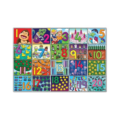 Puzzle de números grandes Orchard 20 piezas Puzzle de números grandes Orchard 20 piezas