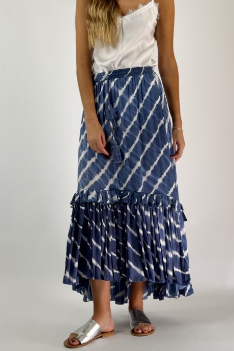 POLLERA LUNARIA Azul