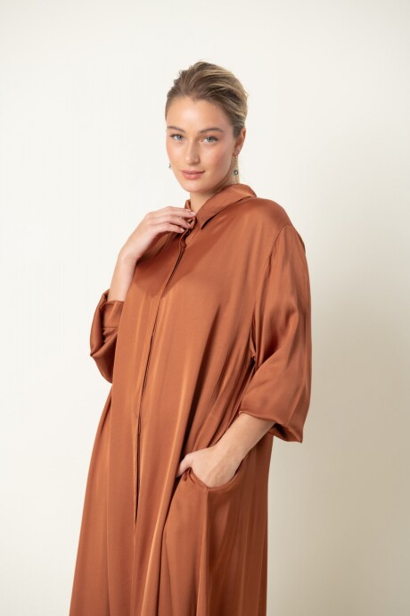 VESTIDO AMETRINA Habano
