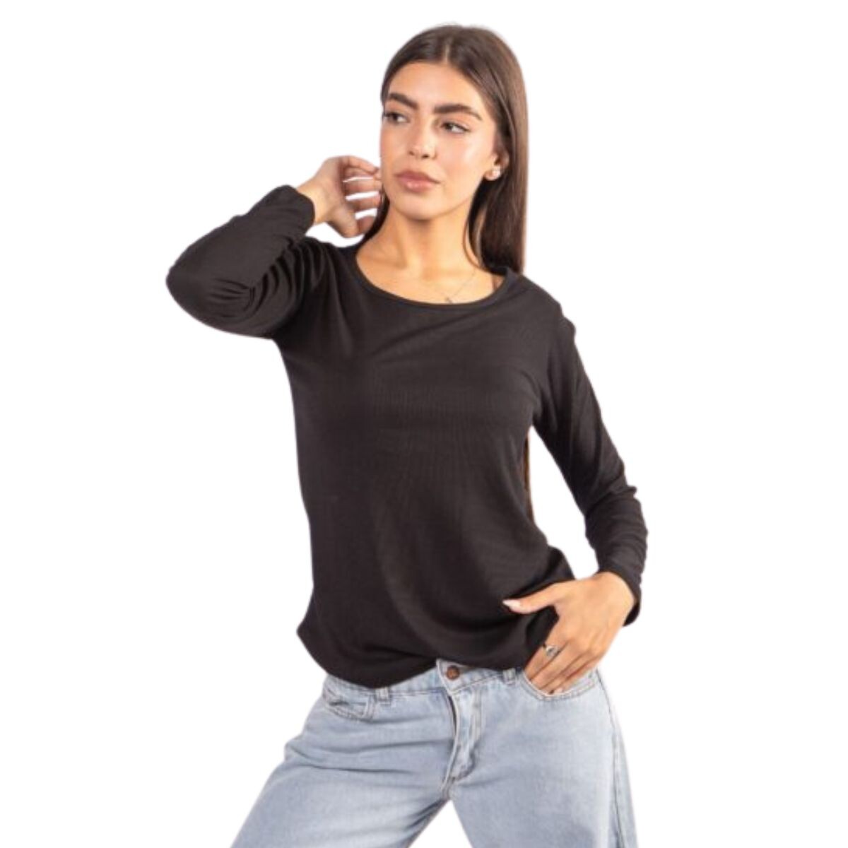 REMERA SUR XS-XXL - NEGRO 