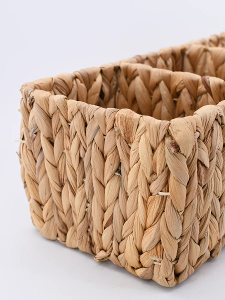 CESTA ORGANIZADORA CON REPARTICIONES BEIGE