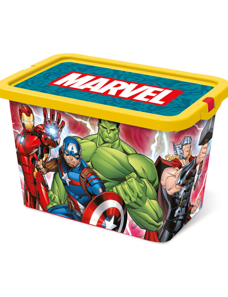 Caja organizadora infantil con tapa Plasútil 7 litros Avengers