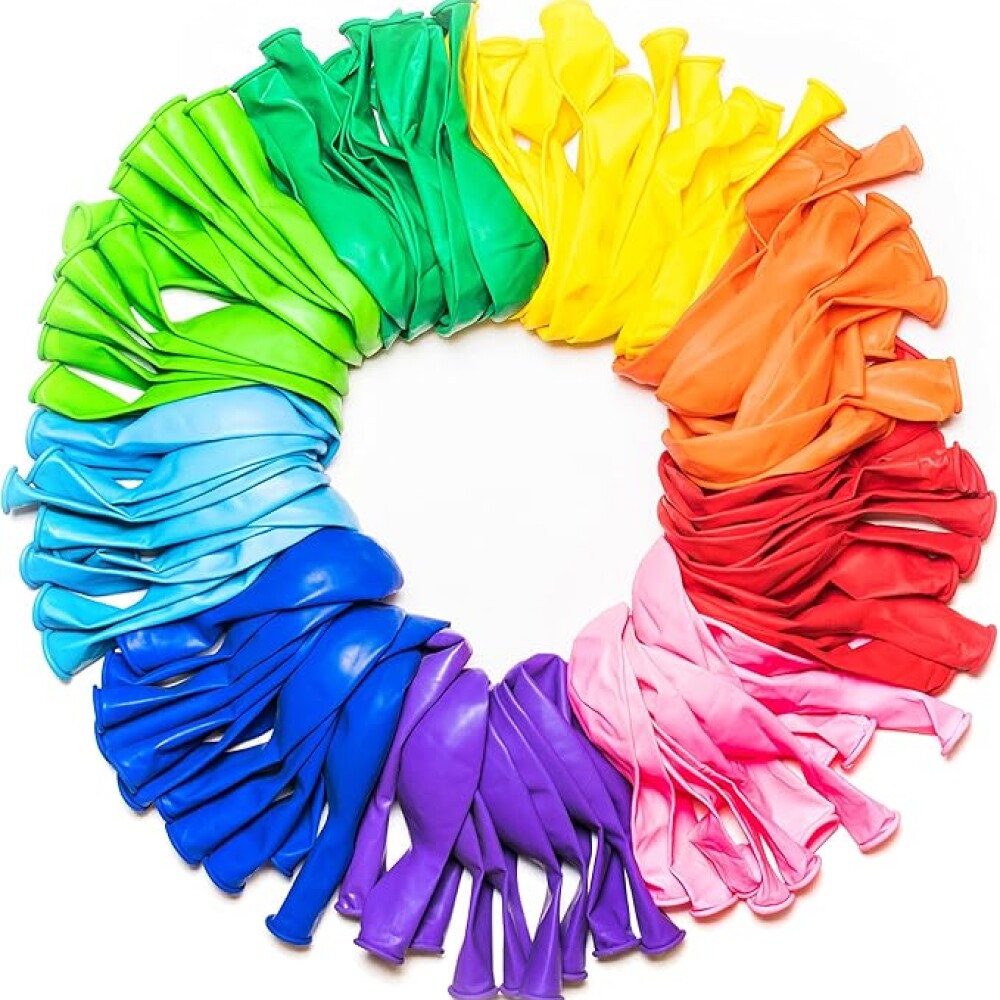 Set De Inflador De Globos + Pack de 100 Unidades De Globos Multicolor Set De Inflador De Globos + Pack de 100 Unidades De Globos Multicolor