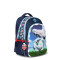 Mochila Footy Futbol 18" con Luz Led Azul Marino - Celeste