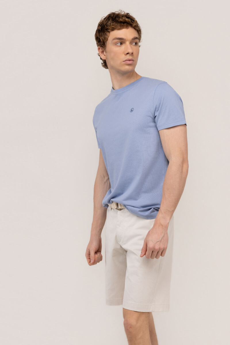 Camiseta Azul Medio