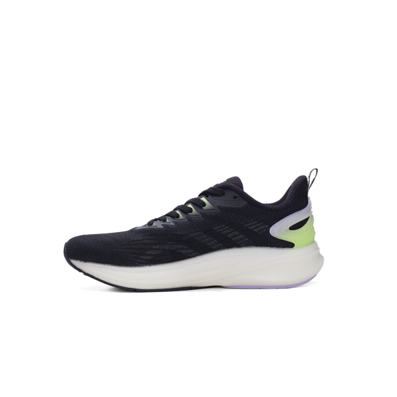 Zapatillas Running W Cushion Shoes Mujer Obsidian Black/lavender