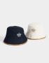 Sombreros Piluso Denim Con Tag - Azul Gastado