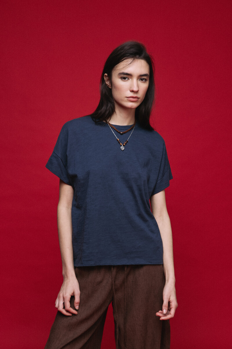 REMERA JANA Azul Marino