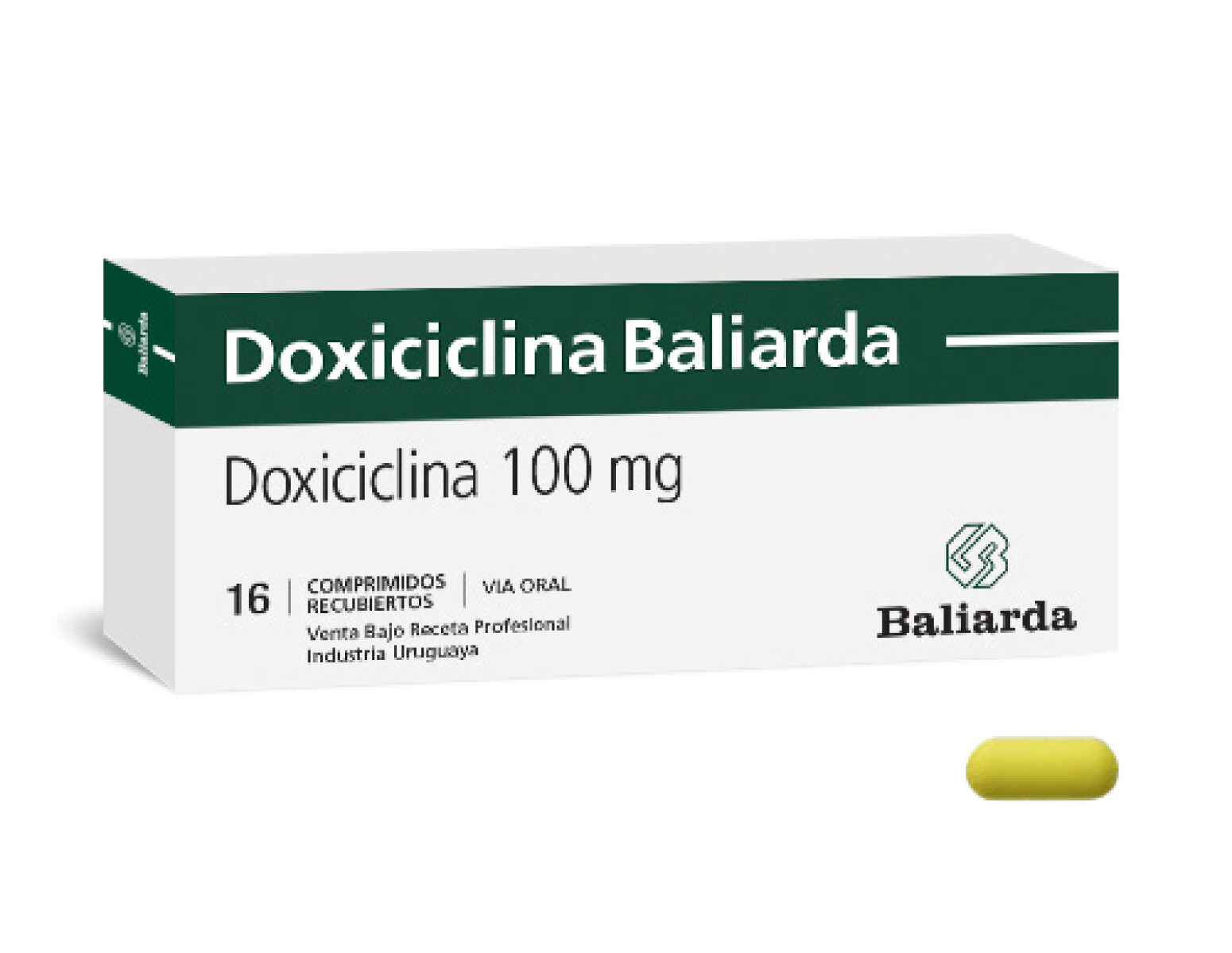 Doxiciclina 100mg 16 Comprimidos 