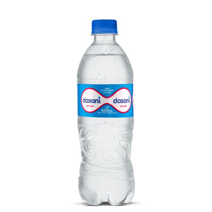 DASANI 500 ML.CON GAS UNID. única