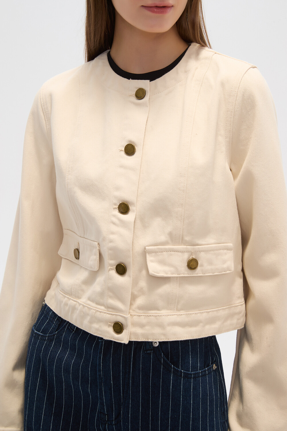 Chaqueta Yale Crudo / Natural