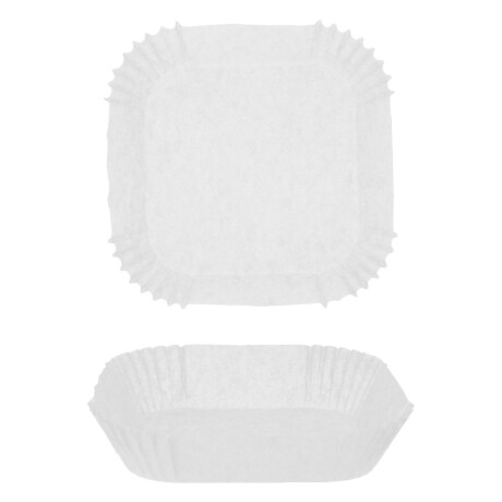 Filtro de papel para freidora blanco 50 unidades Filtro de papel para freidora blanco 50 unidades