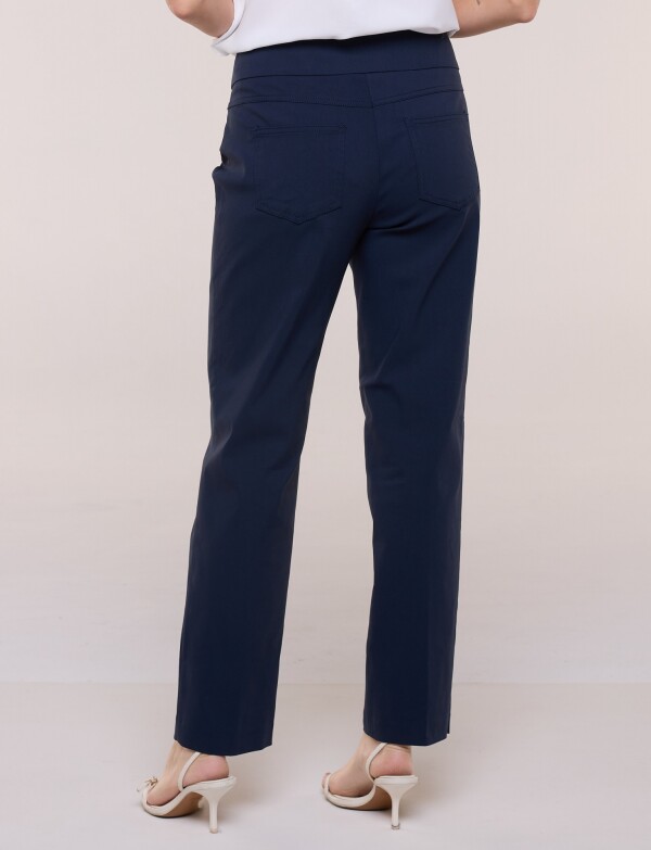 Pantalon Pull On AZUL