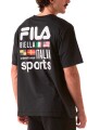 CAMISETA FILA SPORT INTERNATIONAL OVER Negro