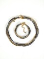 Collar Darcy, Set. Collar Y Brazalete Estampado 1
