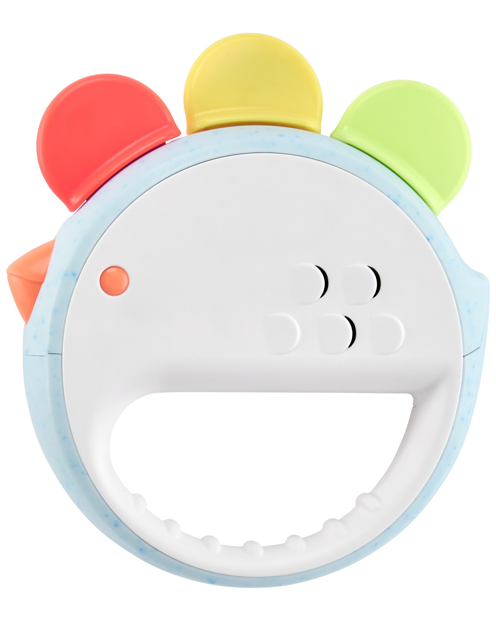 Pandereta teclado, diseño pollito Sin color