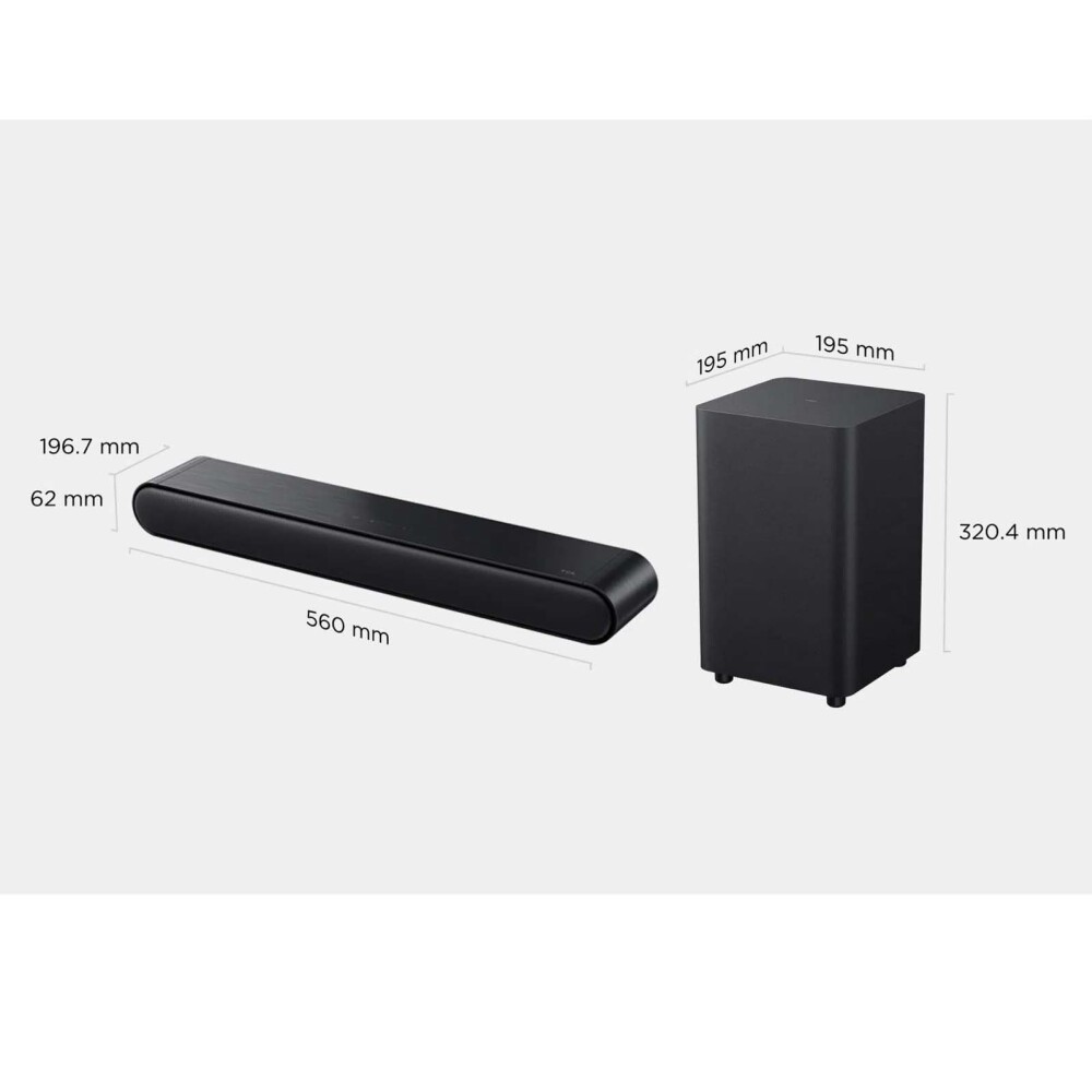 BARRA DE SONIDO 2.1 BLUETOOTH SUBWOOFER TCL S642W
