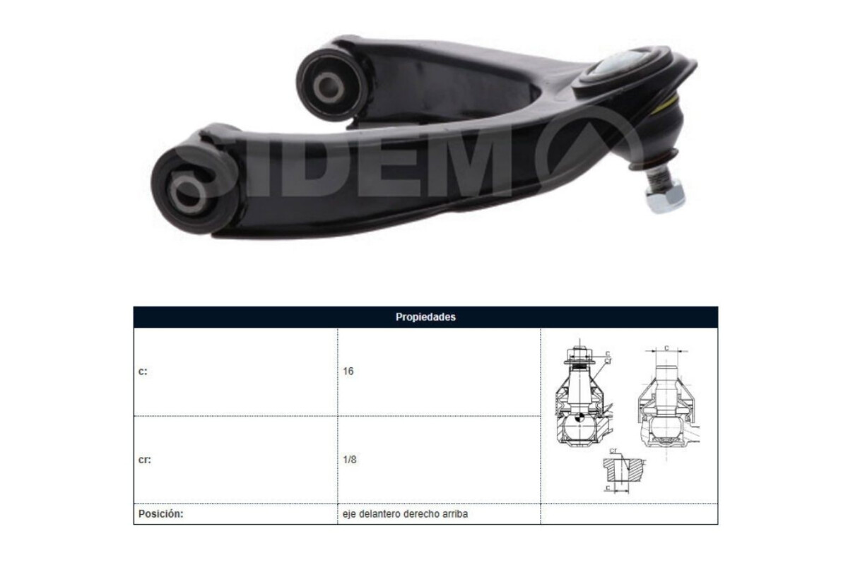 Parilla De Suspension Delantera Nissan D22 98-25 Der Parilla De Suspension Delantera Nissan D22 98-25 Der