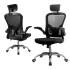 Silla De Escritorio Ergonómica Negra Con Tapizado De Malla SILLA RESPALDO ALTO 3D MESH APOYACABEZA
