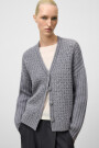 CHAQUETA Gris Melange