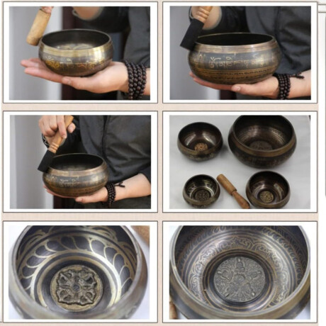 Cuenco Tíbetano De Nepal 9.5 cm Original Cuenco Tíbetano De Nepal 9.5 cm Original