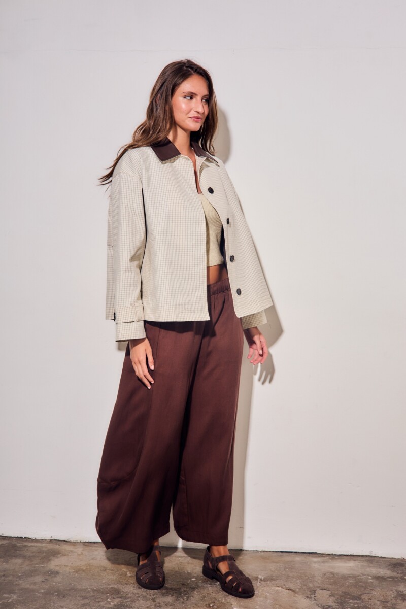 Babucha Lyocell Marron