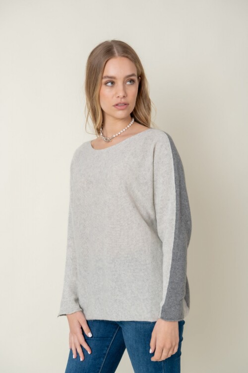 Sweater lana Gris