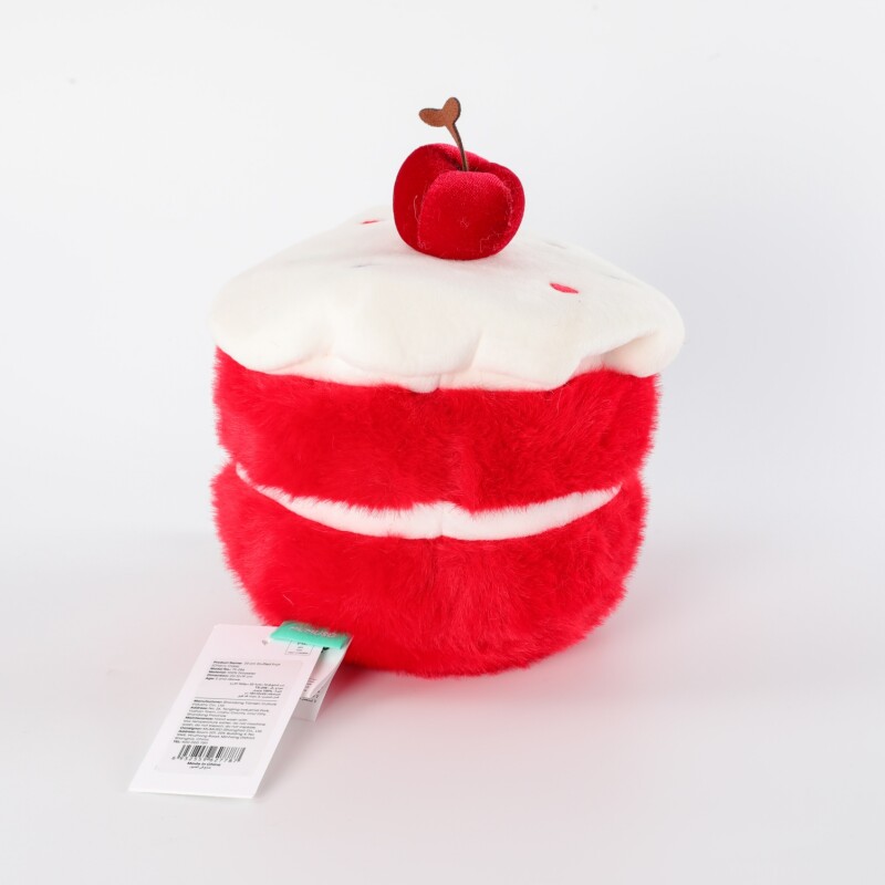 PELUCHE DE FRUTA 23 CM (PASTEL DE CEREZA) PELUCHE DE FRUTA 23 CM (PASTEL DE CEREZA)