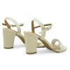 Sandalia de Mujer Vizzano - 6262.1009-25791 Blanco-plata