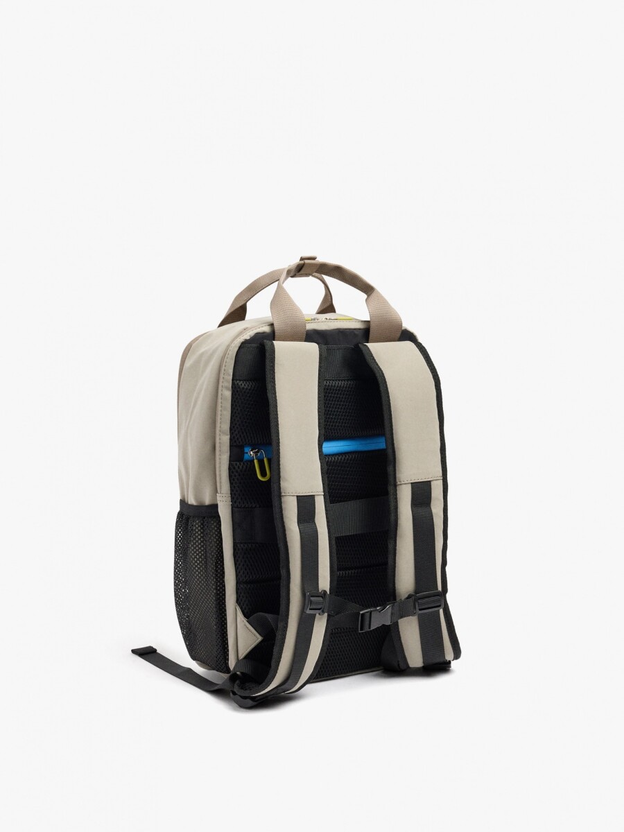 Mochila De Cabina De Nylon gris