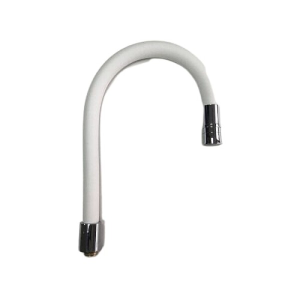 Pico Flexible Para Monocomando Blanco Snake Pico Flexible Para Monocomando Blanco Snake